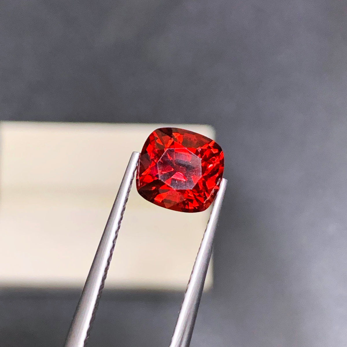 Vivid Red Spinel Ring Gemstone, Flawless Spinel Stone, Natural Spinel Loose Gem, August Birthstone Wedding Ring Stone