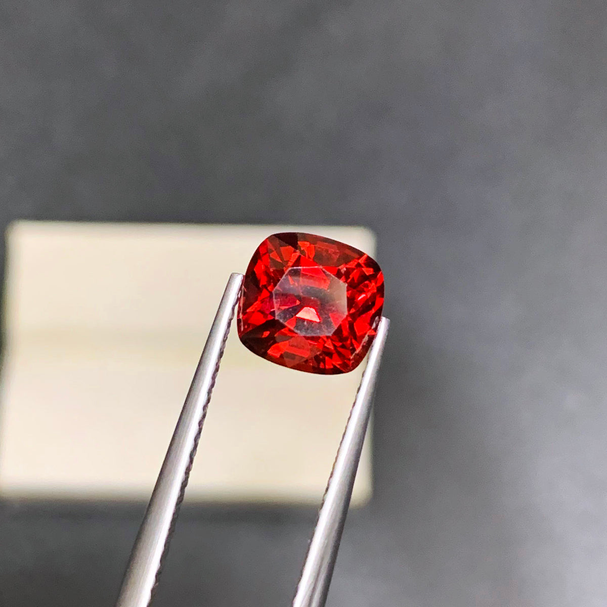 Vivid Red Spinel Ring Gemstone, Flawless Spinel Stone, Natural Spinel Loose Gem, August Birthstone Wedding Ring Stone