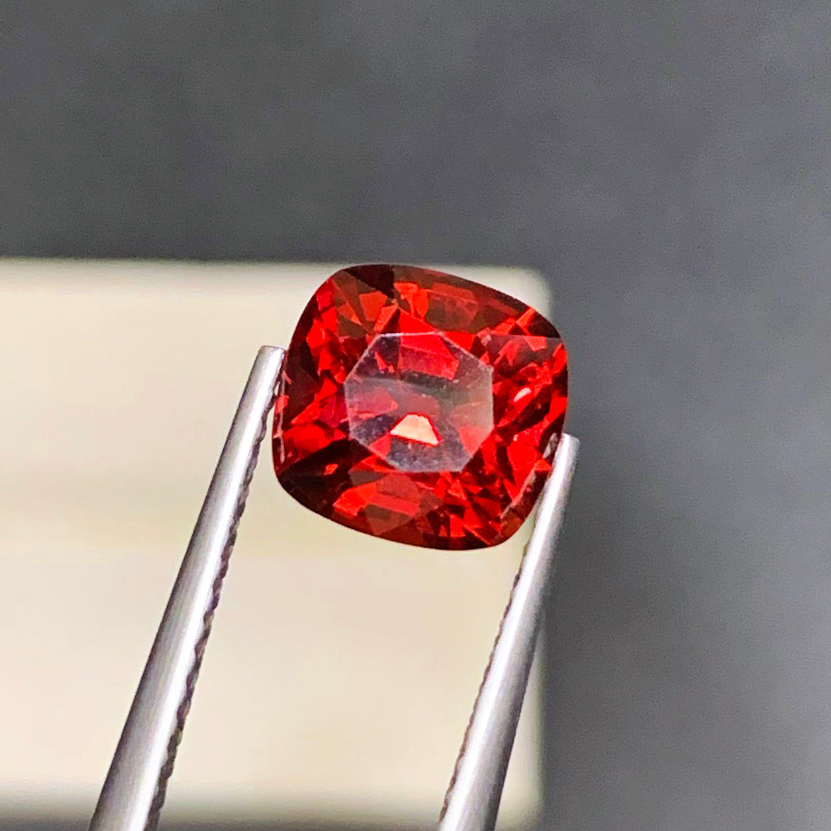 Vivid Red Spinel Ring Gemstone, Flawless Spinel Stone, Natural Spinel Loose Gem, August Birthstone Wedding Ring Stone
