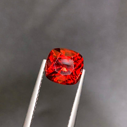 Vivid Red Spinel Ring Gemstone, Flawless Spinel Stone, Natural Spinel Loose Gem, August Birthstone Wedding Ring Stone