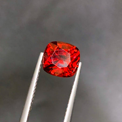 Vivid Red Spinel Ring Gemstone, Flawless Spinel Stone, Natural Spinel Loose Gem, August Birthstone Wedding Ring Stone