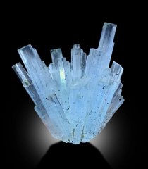 Natural Blue Color Aquamarine Cluster from Shigar valley Skardu Pakistan - 33 gram