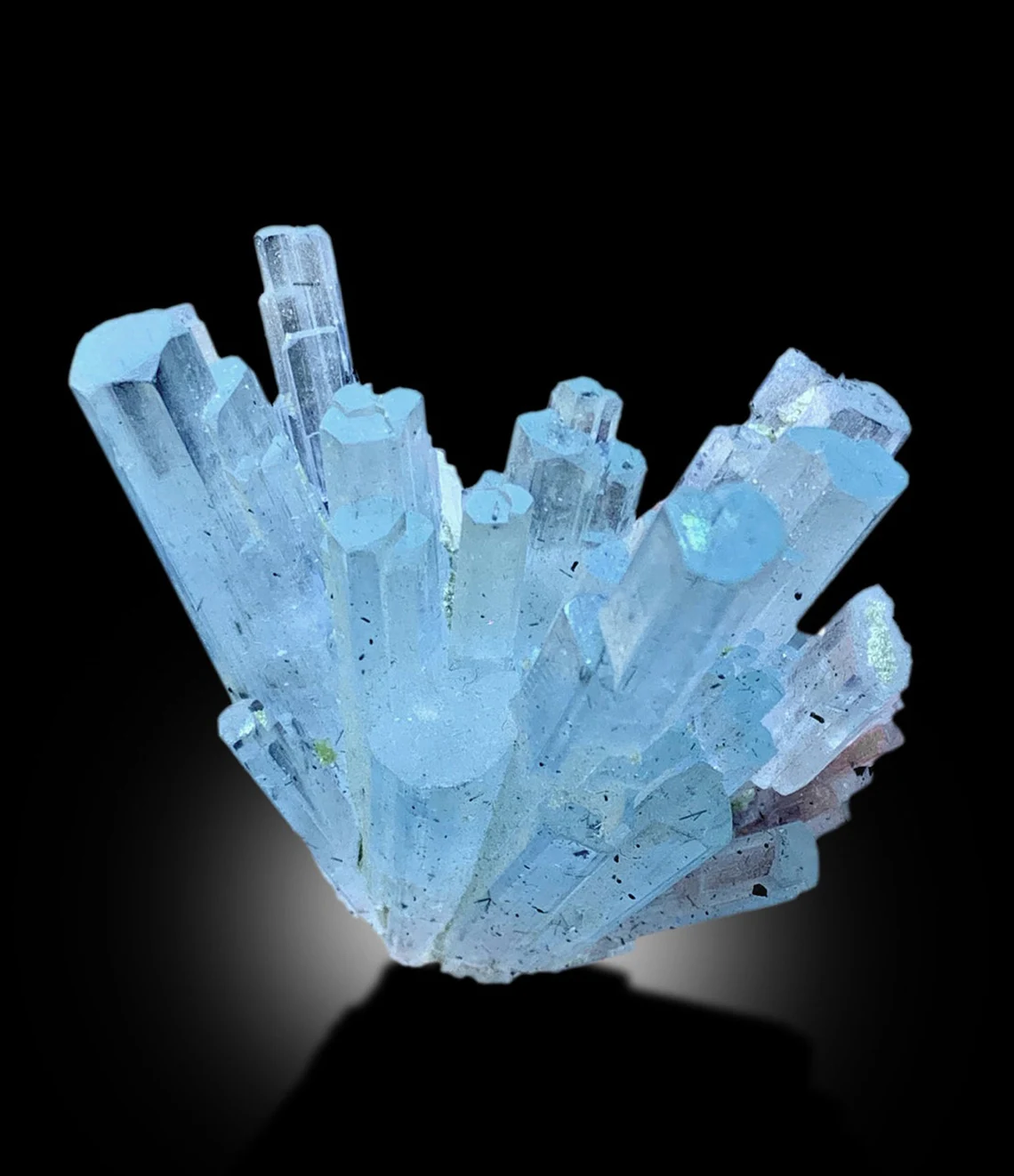 Natural Blue Color Aquamarine Cluster from Shigar valley Skardu Pakistan - 33 gram