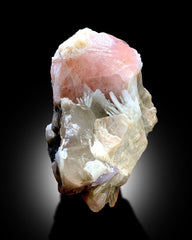 Pink Morganite Specimen, Morganite Crystal, Morganite with Quartz and Albite, Mineral Specimen, Raw Morganite, Crystal Specimen, 563 gram