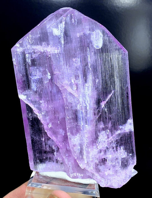 Pink Kunzite Crystal, Natural Kunzite Crystal, Kunzite stone, Kunzite Gemstone, Kunzite for sale, Raw Kunzite, Healing Crystal, 185 g