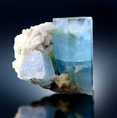 Sky Blue Aquamarine, Natural Aquamarine, Aquamarine Crystal, Aquamarine Specimen, Aquamarine Stone, Aquamarine Minerals, 150 gram