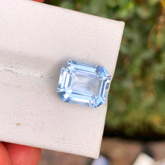 Santa Maria Aquamarine Ring Stone, Natural Aquamarine Gemstone For Jewelry