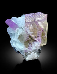 Kunzite Specimen, Terminated and Undamaged Pink Kunzite With Cleavelandite Albite and Quartz, Mineral Specimen From Afghanistan - 356 gram