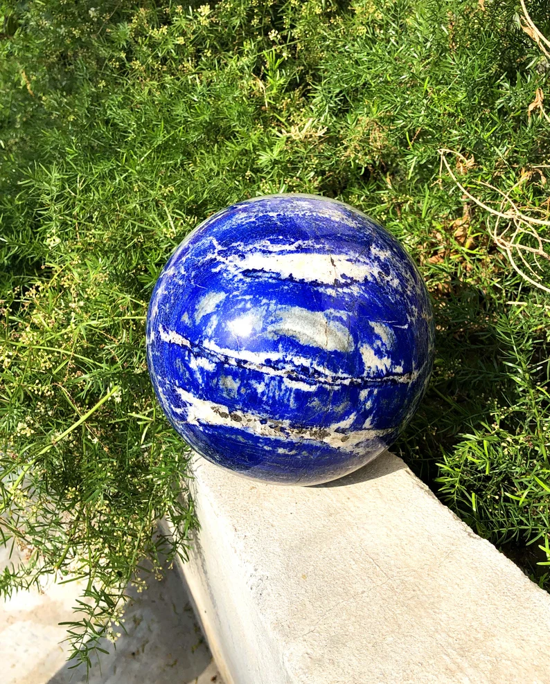 Lapis Lazuli Polished Ball, Blue Lapis, Polished Ball, Polished Stone, Lapis stone, Home Decor, Display Specimen - 8460 gram