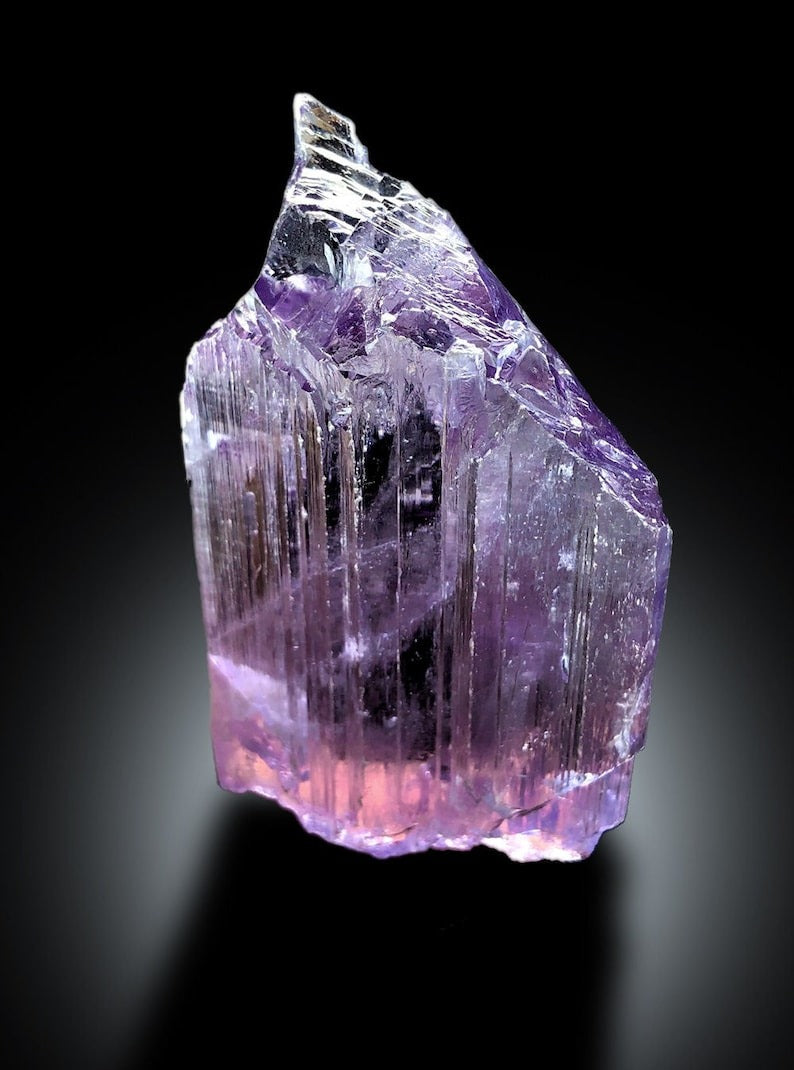 Natural Kunzite Crystal, Pink Kunzite, Kunzite From Nuristan Afghanistan - 464 g , 117*73*37 mm