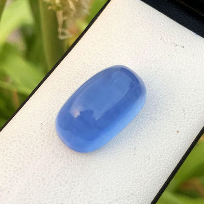 Deep Blue Aquamarine Cabochon For Ring Making, Santa Maria Aquamarine Cab, Natural Aquamarine Stone, Aquamarine Jewelry Stone, 17.5 CT