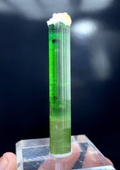 Natural Green Color Tourmaline Crystal, Raw Tourmaline, Terminated Crystal, Tourmaline Gemstone, Tourmaline from Paproke Afghanistan - 20 g