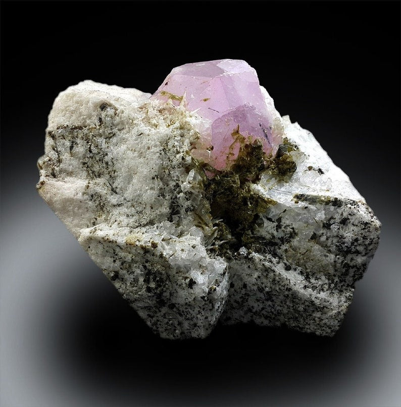 Pink Morganite, Morganite Crystal, Tourmaline Crystals, Feldspar stone, Morganite specimen, Morganite Tourmaline, Combo Speimen, 985 Gram