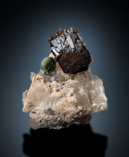 Tantalite Pollucite Apatite Combo Specimen from Kunar Afghanistan - 591 gram , 94*82*82 mm