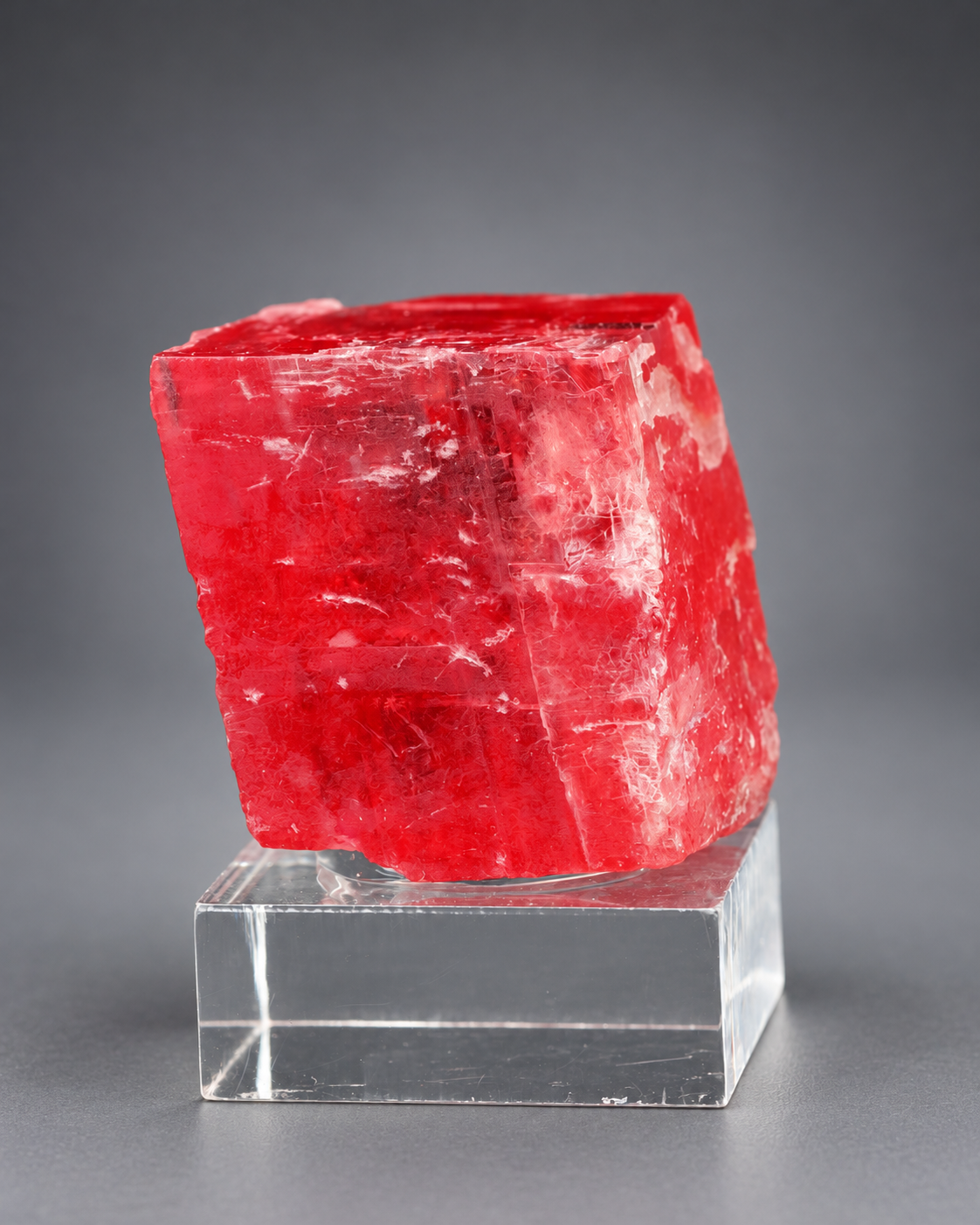 Cherry Red Rhodochrosite Crystal – Sweet Home Mine, Colorado, USA