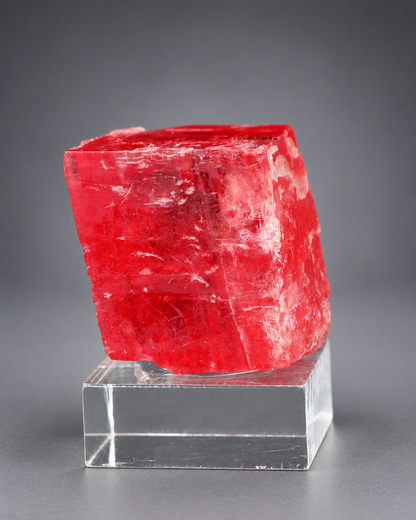 Cherry Red Rhodochrosite Crystal – Sweet Home Mine, Colorado, USA