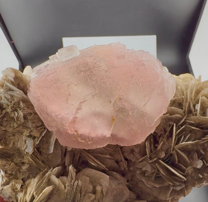 Pink Fluorite with Mica from Pakistan, 1619 gram