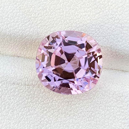Violet Kunzite Gemstone For Wedding Ring, Loose Kunzite Cut Stone, Lilac Kunzite For Jewelry Making, Faceted Kunzite Gem, 11 CT