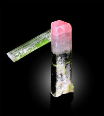 Bicolor Tourmaline Crystal, Tourmaline Specimen, Watermelon Tourmaline, Tourmaline Gemstone, Tourmaline stone, tourmaline for sale, 27 g