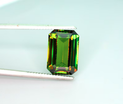 Sphene Gemstone, Sphene cut stone, Loose Gemstones , Titanite Sphene Gemstone, Sphene Jewellery, Engagement Ring - 5.75 cts -