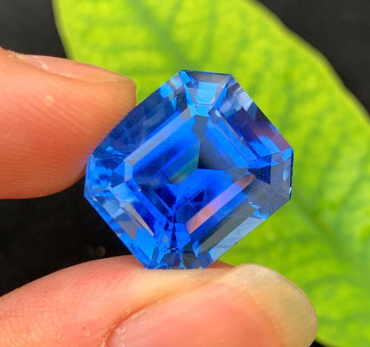 Santa Maria Color Aquamarine Gemstone, Aquamarine Loose Gemstone, Faceted Aquamarine Stone, Aquamarine Jewellry - 21.00 CT