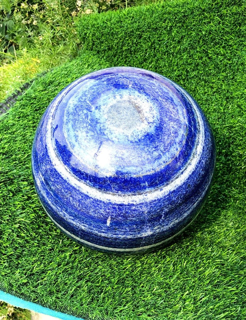 Lapis Lazuli Polished Ball, Blue Lapis, Polished Ball, Polished Stone, Lapis stone, Home Decor, Display Specimen - 15 kg