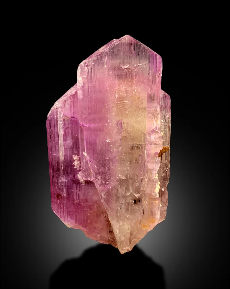 Pink Kunzite Crystal, Red Tantalite Crystal, Kunzite Specimen, Kunzite for sale, Kunzite stone, Kunzite Gemstone, Natural Kunzite, 719g