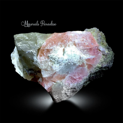 Morganite Crystal with Lepidolite and Quartz, Morganite Specimen, Natural Moranite, Morganite Stone, Pink Lepidolite, Mineral Specimen,2436g