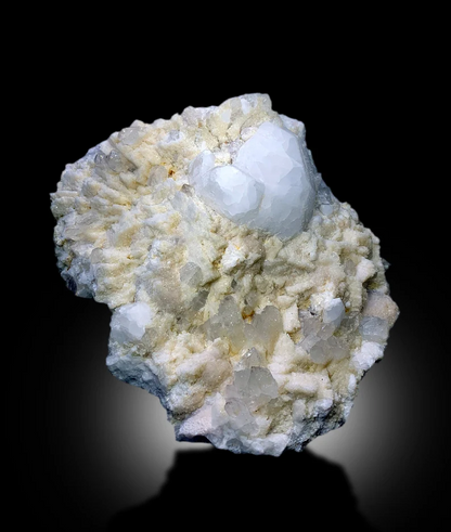 Pollucite With Herderite Albite and Feldspar Mineral Specimen From Skardu Pakistan - 6510 gram