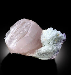 Morganite Specimen, Morganite Crystal, Morganite on Albite, Raw Morganite, Morganite stone, Mineral Specimen, Raw Gemstone, 209 g