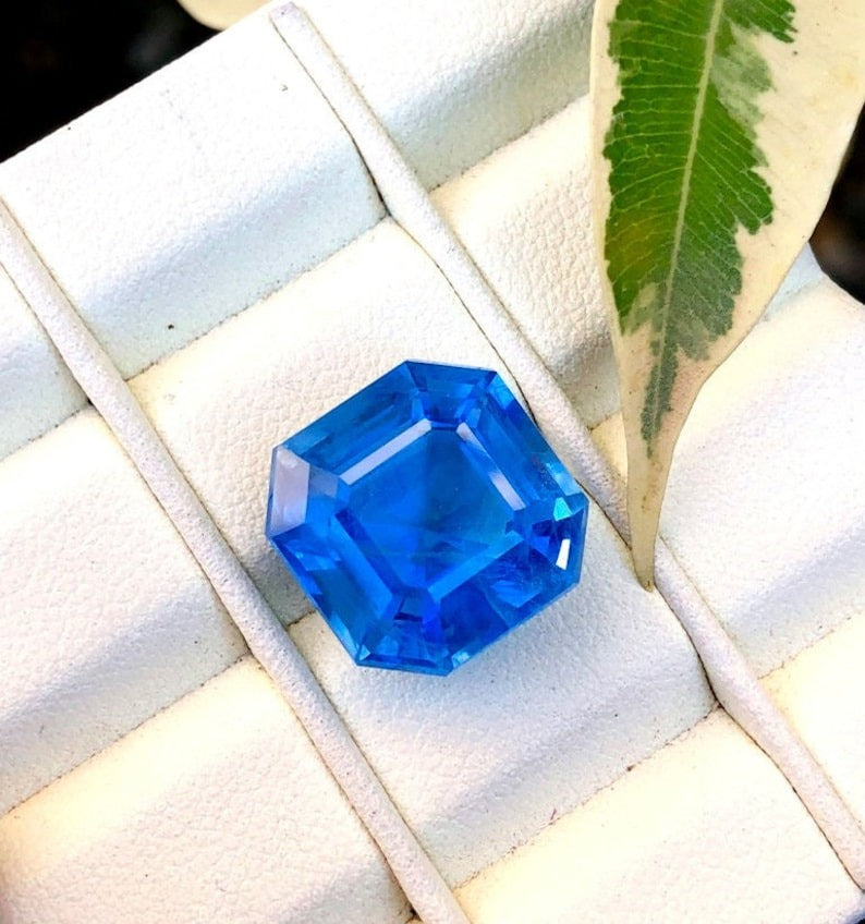 Santa Maria Color Natural Aquamarine Gemstone, Blue Aquamarine, Aquamarine Jewellery, Aquamarine Gift 12.75 cts