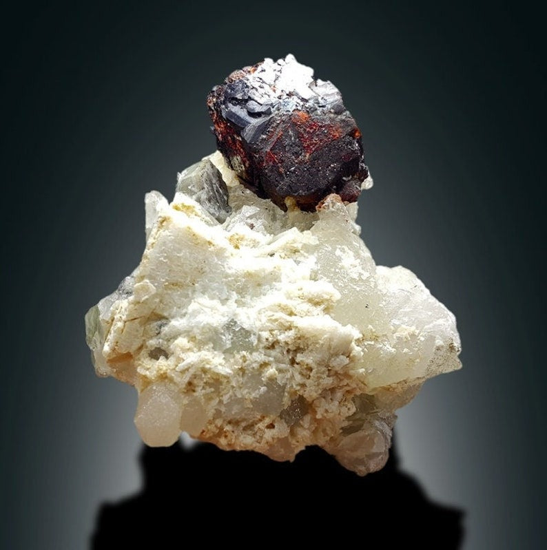 Tantalite Pollucite Apatite Combo Specimen from Kunar Afghanistan - 591 gram , 94*82*82 mm