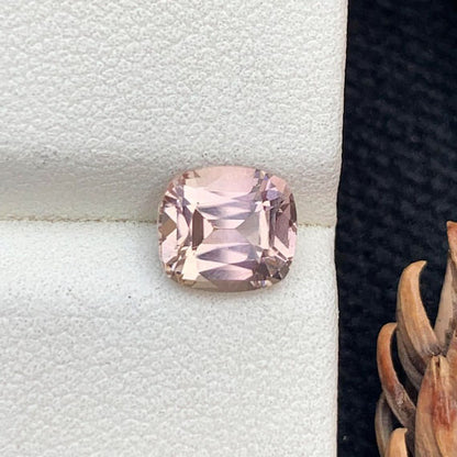 Misty Rose Tourmaline Loose Gemstone For Jewelry, Faceted Tourmaline Ring Stone, Pink Tourmaline Gemstone, Flawless Tourmaline Stone, 2 CT