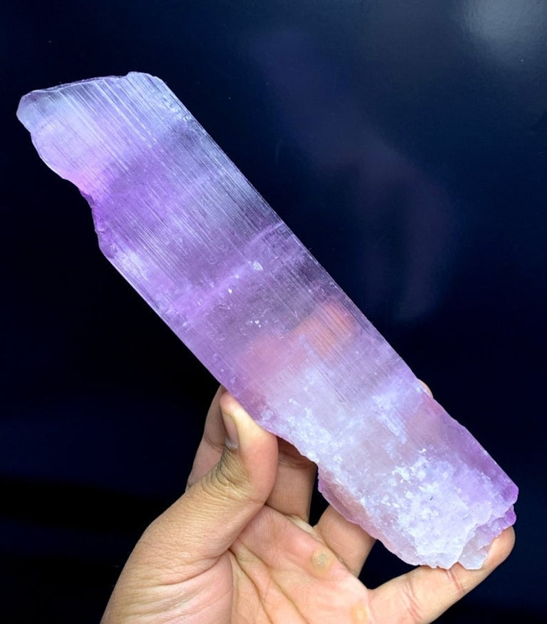 Natural Terminated Pink Kunzite Crystal From Afghanistan - 506 gram