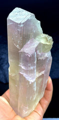 Natural Bicolor Kunzite Crystal with Quartz, Kunzite Specimen, Raw Mineral, Kunzite Stone, Kunzite from Afghanistan - 1035 gram