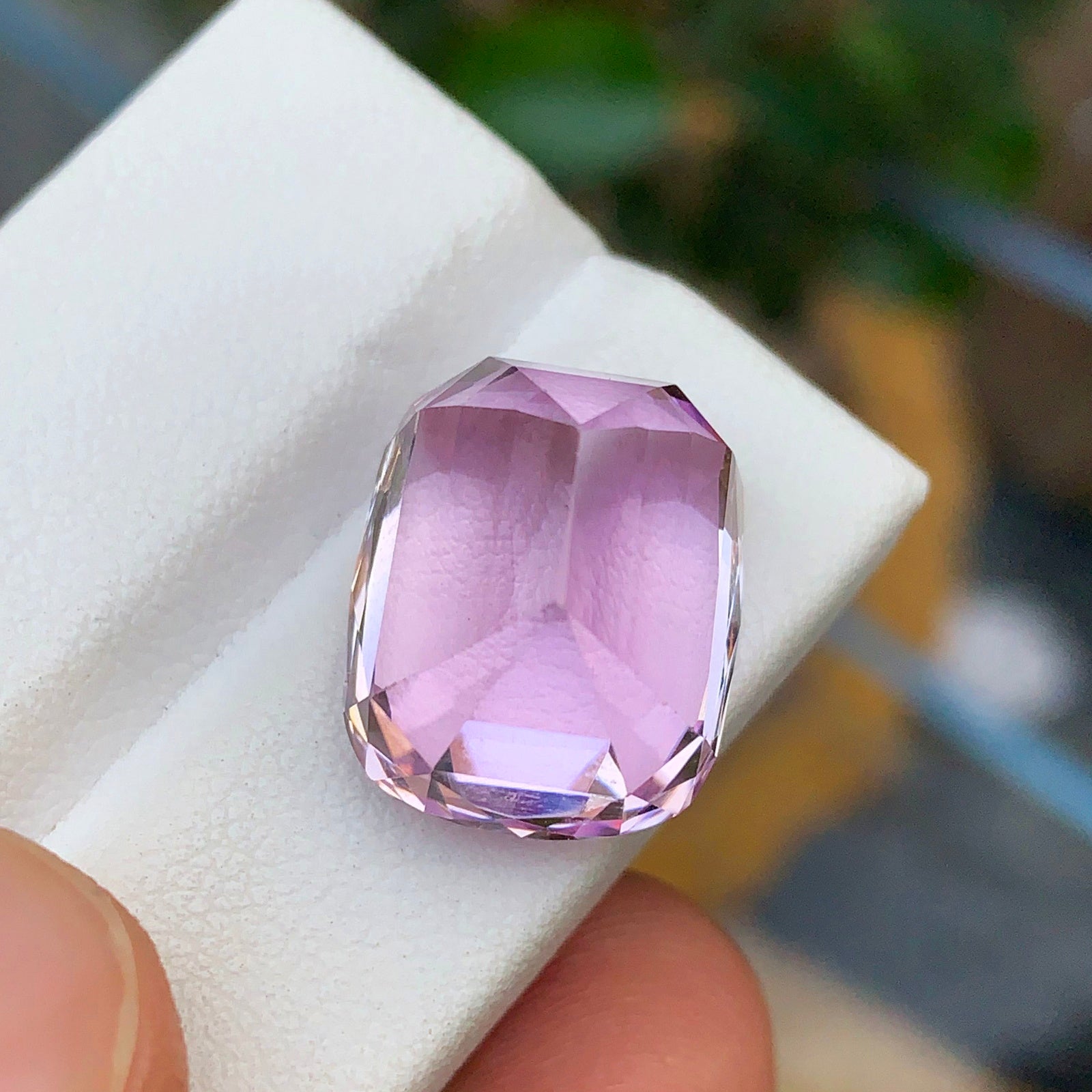 Light Pink Kunzite Jewelry Stone, Natural Kunzite Gemstone For Ring