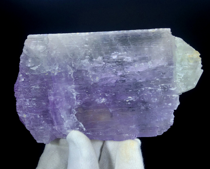 Natural Purple Pink Color Kunzite Crystal, Raw Mineral, Kunzite Specimen, Kunzite from Afghanistan - 418 gram