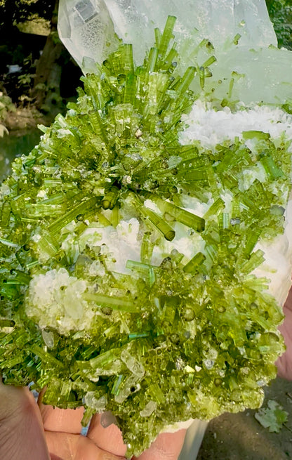 Tourmaline Crystals Cluster with Quartz on matrix from Chapu Mine Pakistan, 7014 gram