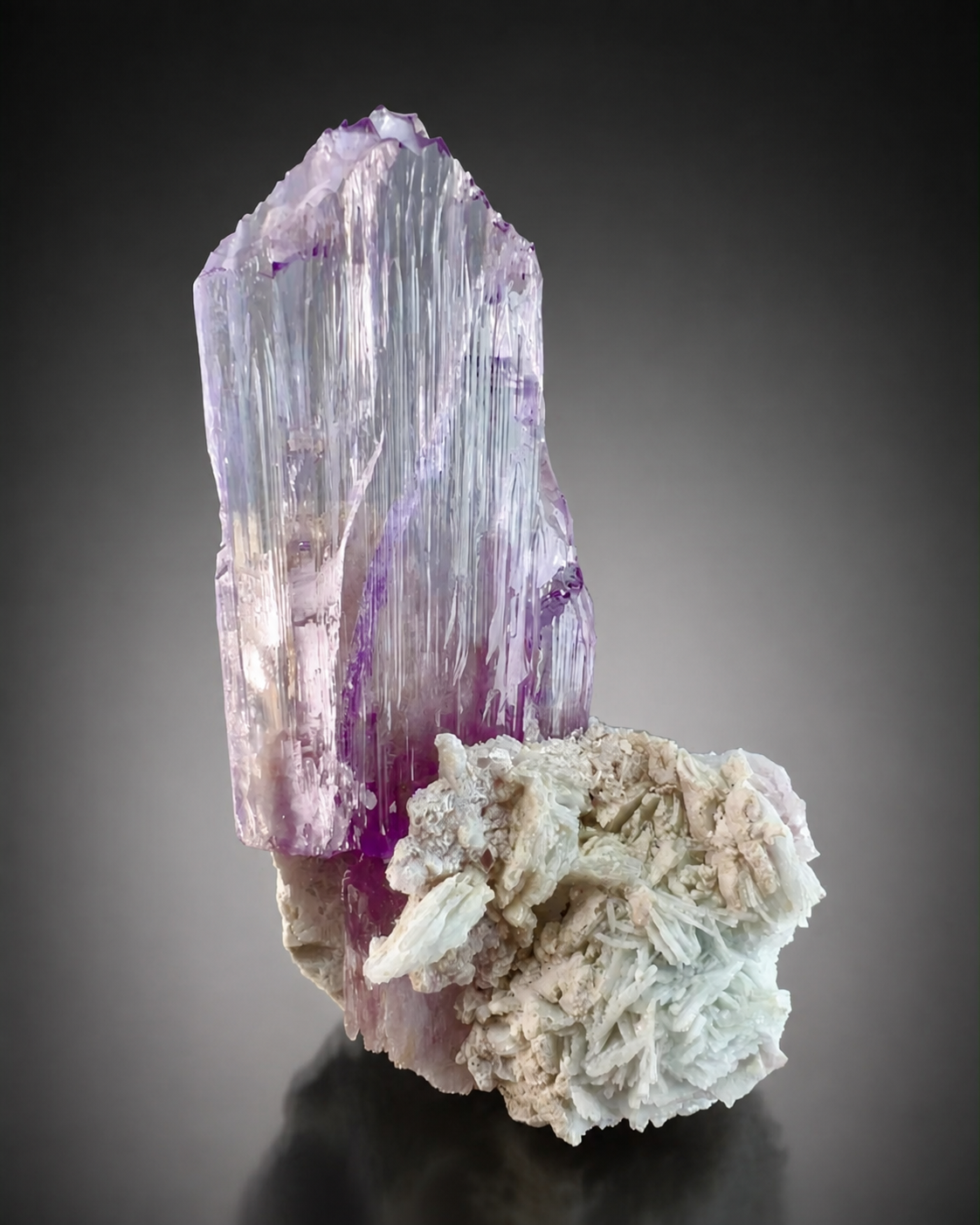 Natural Pink Kunzite specimen from Afghanistan, 382 gram