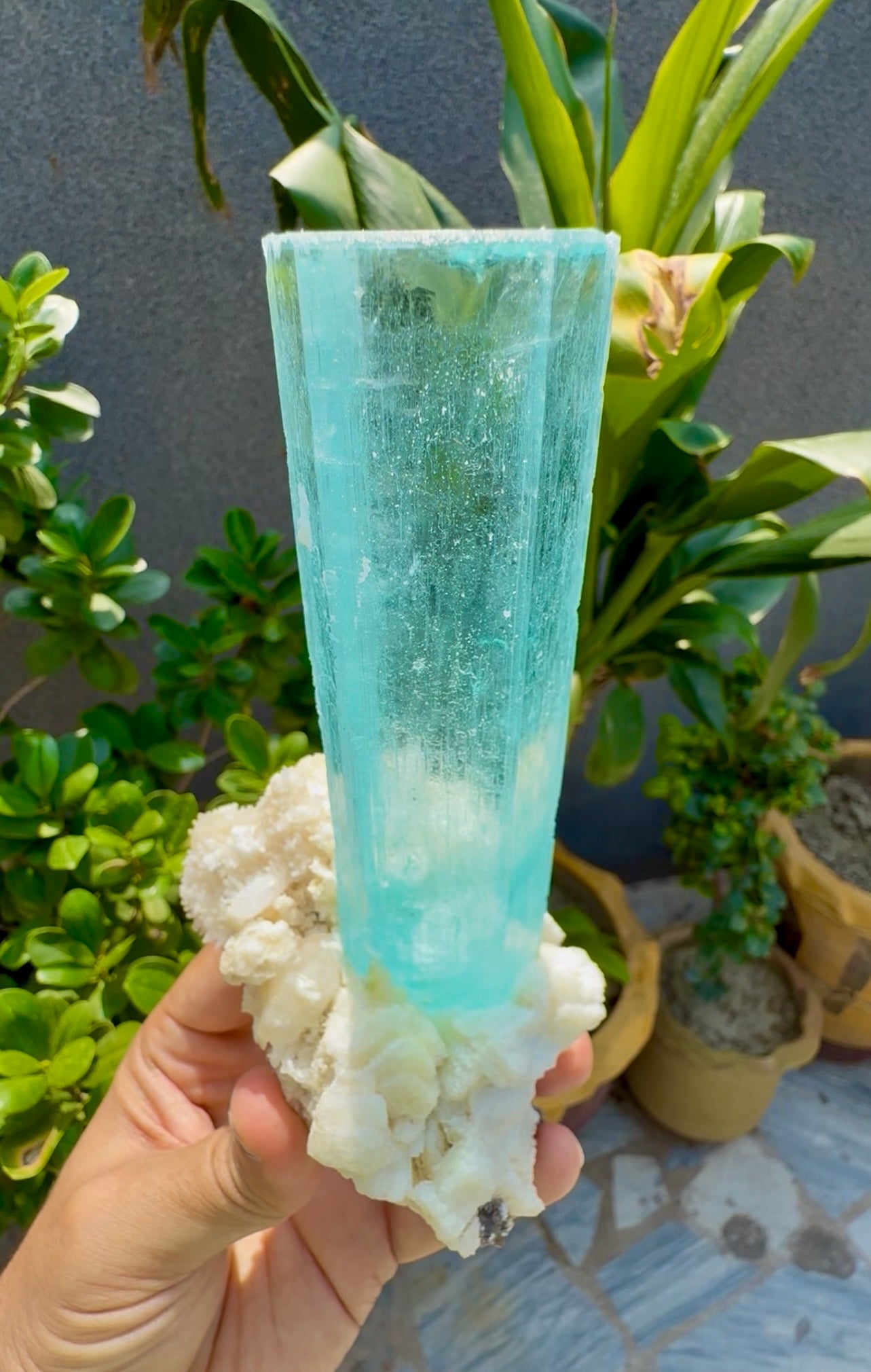 Aquamarine specimen from Pakistan, 570 gram