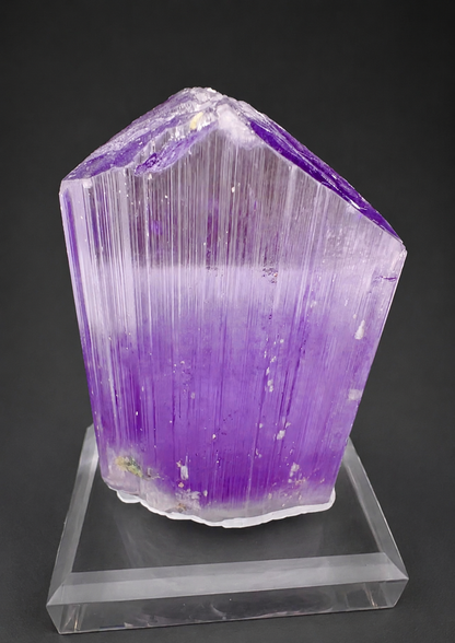 Natural Pink Kunzite Crystal with a custom base from Afghanistan, 1080 gram