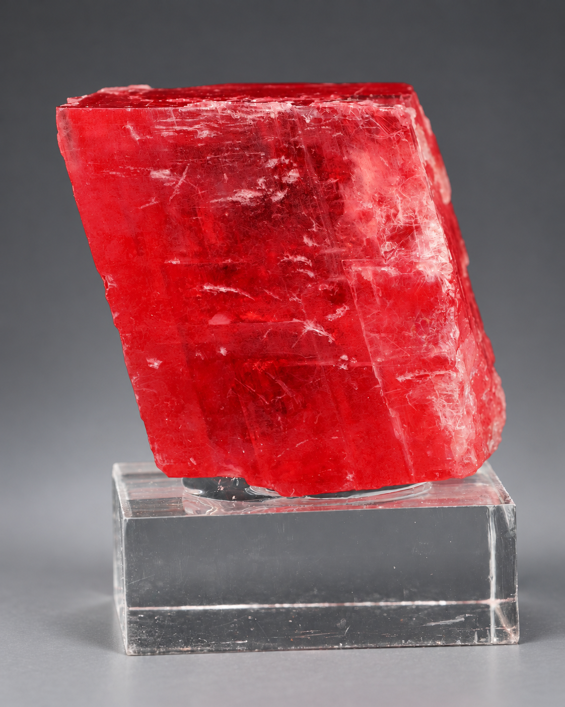 Cherry Red Rhodochrosite Crystal – Sweet Home Mine, Colorado, USA