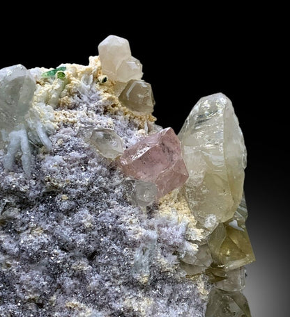 Pink Morganite With Tourmalines Quartz Lepidolite and Cleavelandite Albite Specimen From Afghanistan - 1715 gram