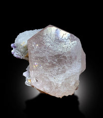 Morganite Specimen, Morganite Crystal, Morganite on Albite, Raw Morganite, Morganite stone, Mineral Specimen, Raw Gemstone, 209 g