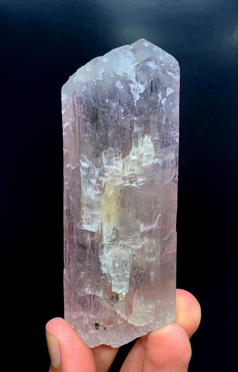 Kunzite Crystal, Pink Kunzite, Terminated Kunzite, Kunzite Gemstone, Crystal Specimen, Kunzite Crystal From Afghanistan - 279 Gram