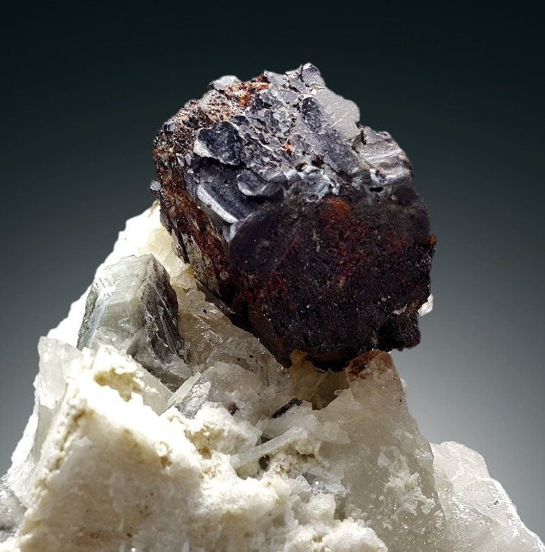 Tantalite Pollucite Apatite Combo Specimen from Kunar Afghanistan - 591 gram , 94*82*82 mm