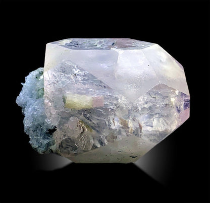 Pink Morganite with Tourmalines and Apatite, Morganite Crystal, Tourmaline Crystals, Pink Apatite, Combo Mineral Specimen, Raw Gemstone, 60g