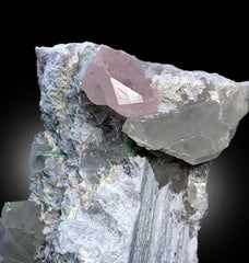 Pink Morganite With Green Tourmalines Quartz and Cleavelandite Albite Mineral Specimen From Afghanistan - 2713 gram