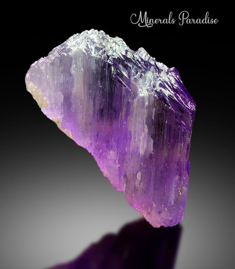 Natural Kunzite Crystal with Complex Terminations from Nuristan Afghanistan - 330 g