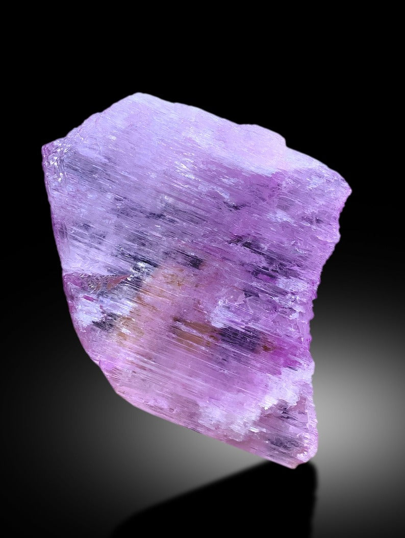 Mountain Shape Double Terminations Pink Kunzite Crystal From Afghanistan - 596 gram